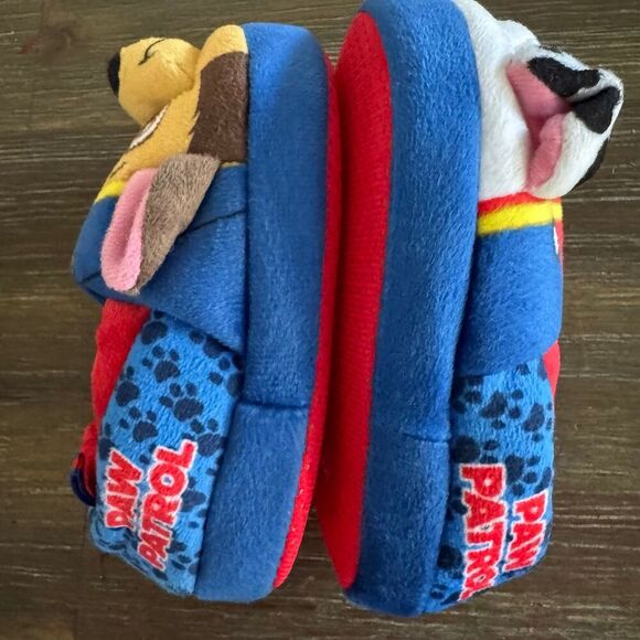 Paw Patrol Toddler Boys slippers Size 5/6 Chase Marshall - Picture 6 of 8
